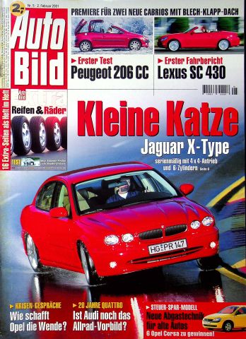 Deckblatt Auto Bild (05/2001)